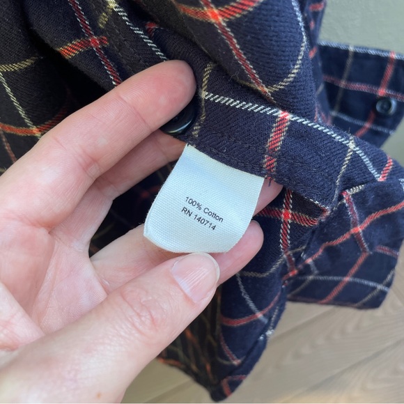 Alex Mill flannel button down plaid shirt - Picture 6 of 13